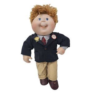 Vintage 1997 Cabbage Patch Kids Doll Charles Henry Class President Danbury Mint